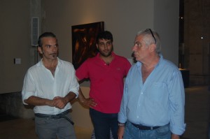 Da sinistra Giuseppe Morgana, Pietro Formica e Gianfranco Nastasi
