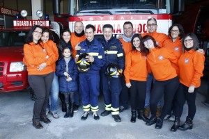 Nelle foto di Carmelo Farini Andrea Anania e Giuseppe Zullo, in una insieme ai volontari dell'associazione Sostegno